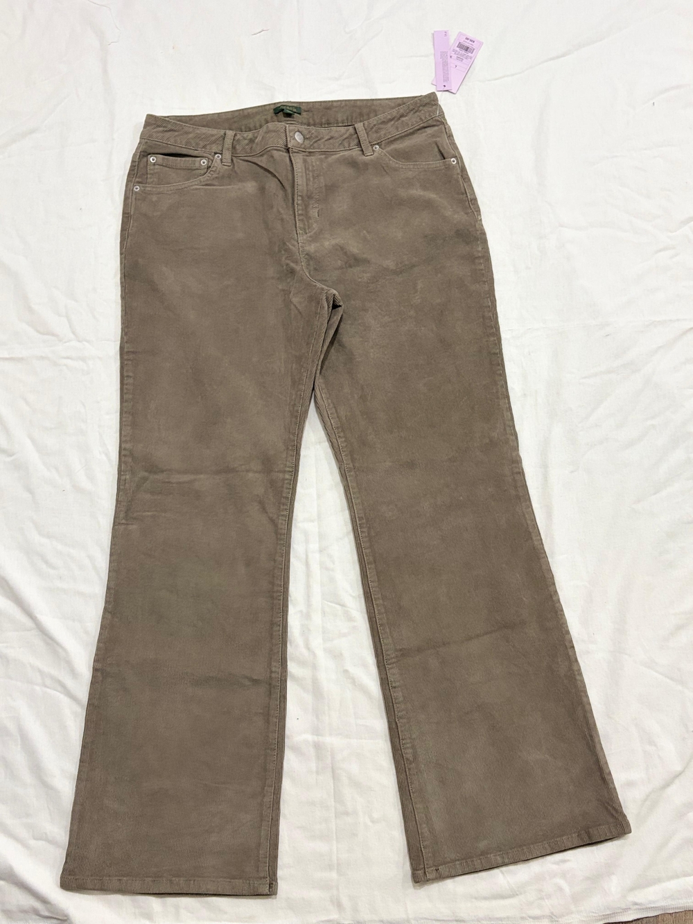 wild fable Taupe Corduroy Flare Jeans